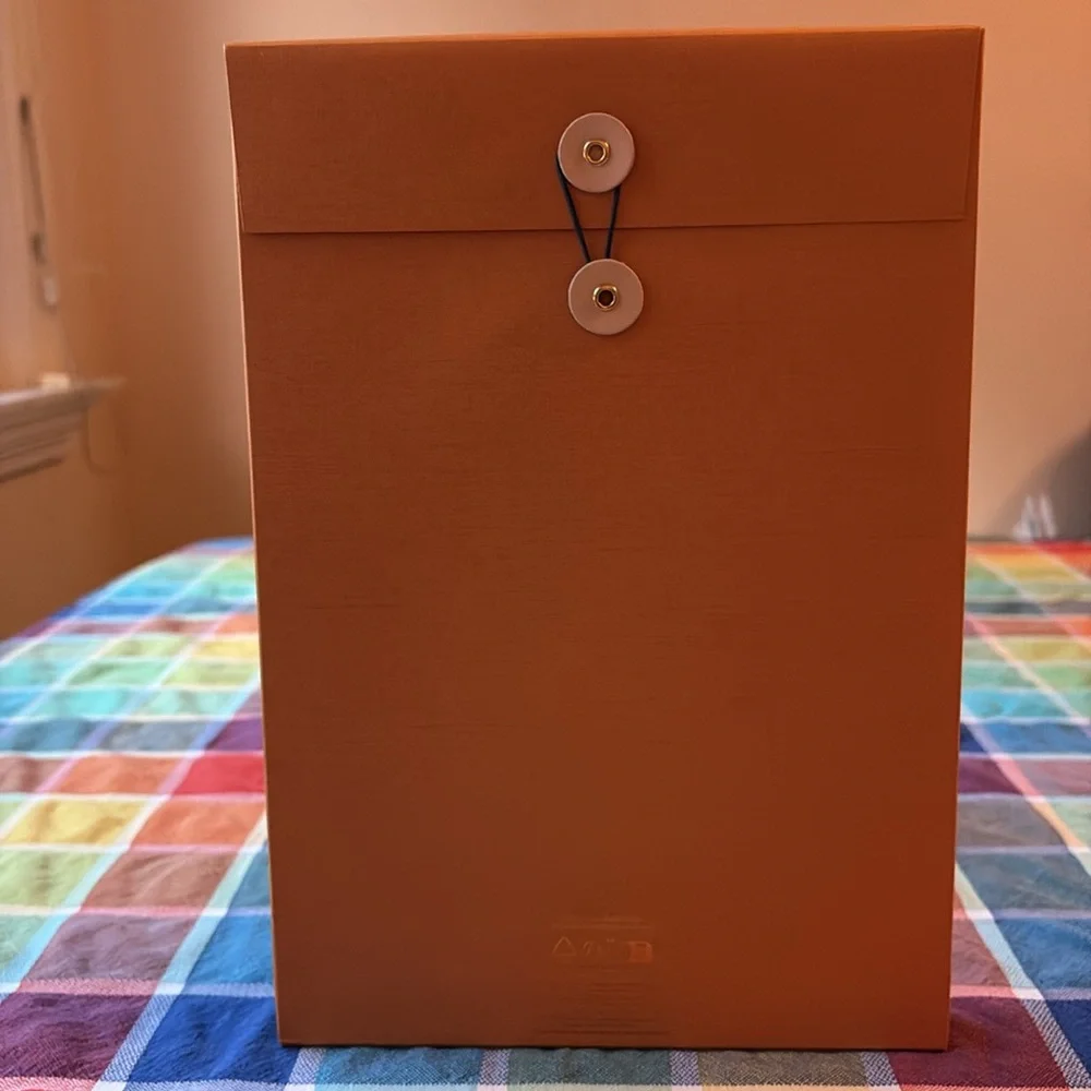 🗂️ LOUIS VUITTON FILE FOLDER WITH VECHETTA TABS 🗂️ NWOT 🗂️
